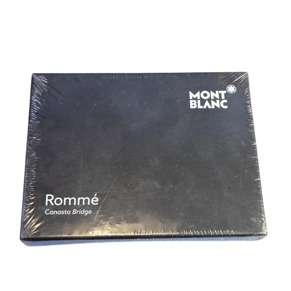 Mont Blanc Playing Cards Set Of 2 In A Box [SEALED]